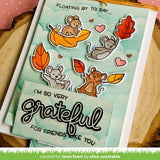 LAWN FAWN: Scripty Autumn Sentiments | Stamp