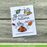 LAWN FAWN: Scripty Autumn Sentiments | Stamp