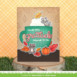LAWN FAWN: Scripty Autumn Sentiments | Stamp