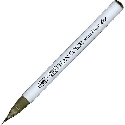 ZIG: Clean Color Real Brush Marker (Green Gray 093) (S)