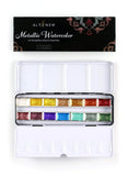 ALTENEW: Metallic Watercolor | 14 Pan